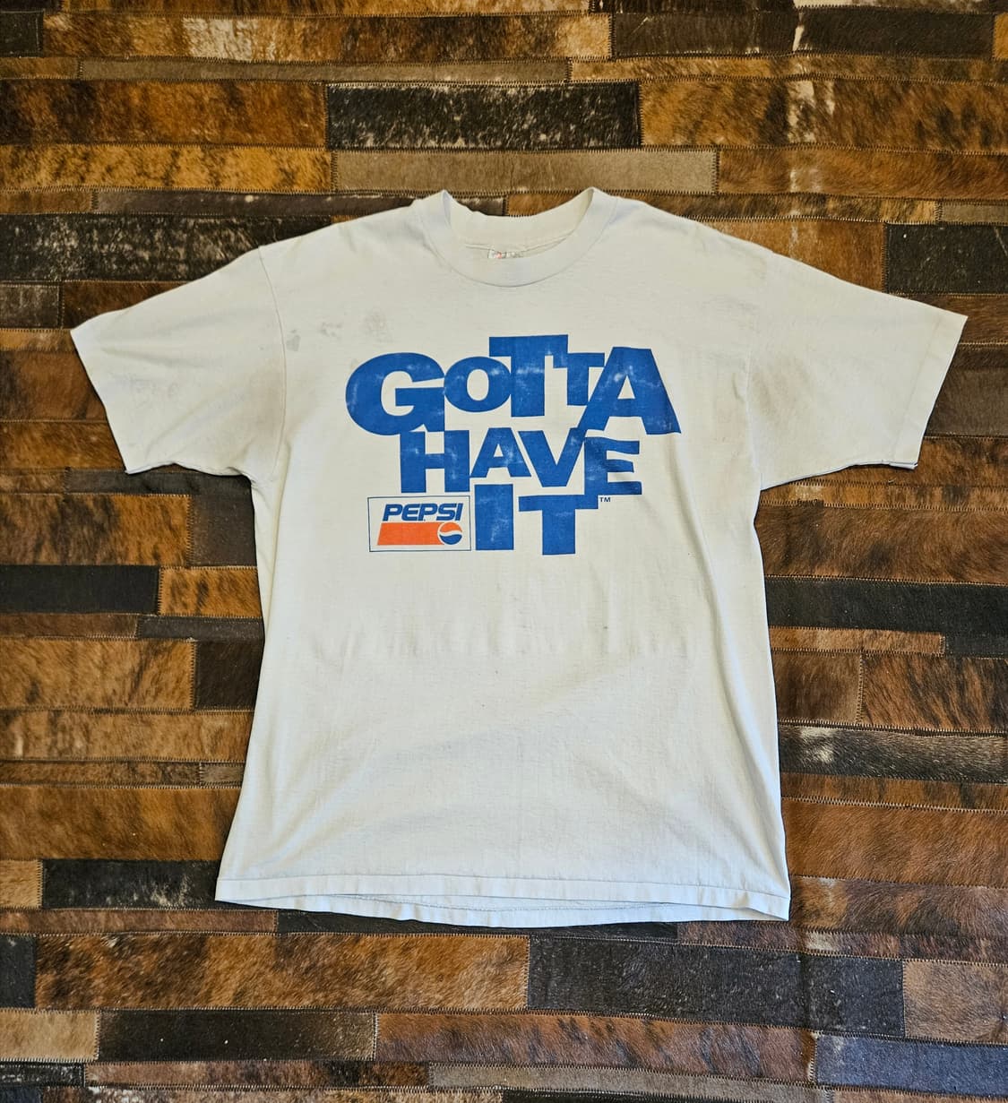 90s 헤인즈 펩시 프린팅 티셔츠  상품이미지1