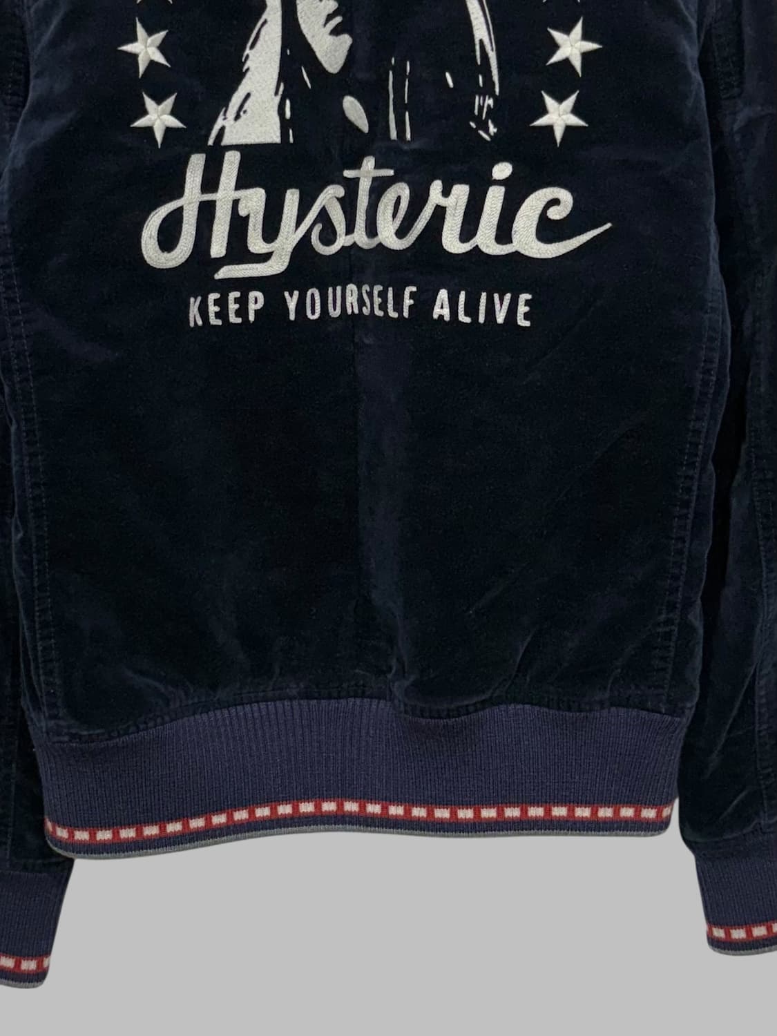 HYSTERIC GLAMOUR star velvet jacket  상품이미지4