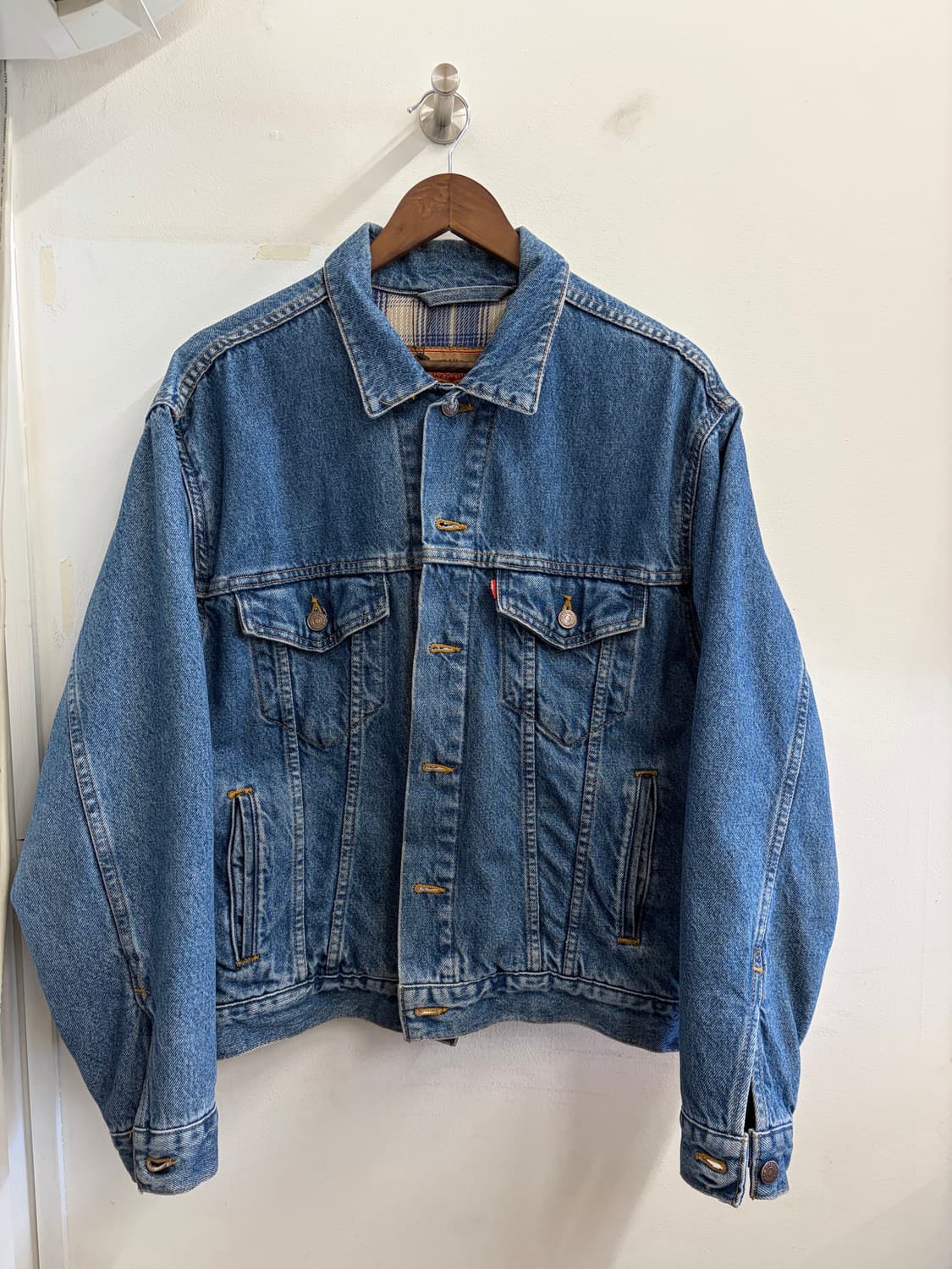 N127. 90s usa 리바이스 청자켓 상품이미지1