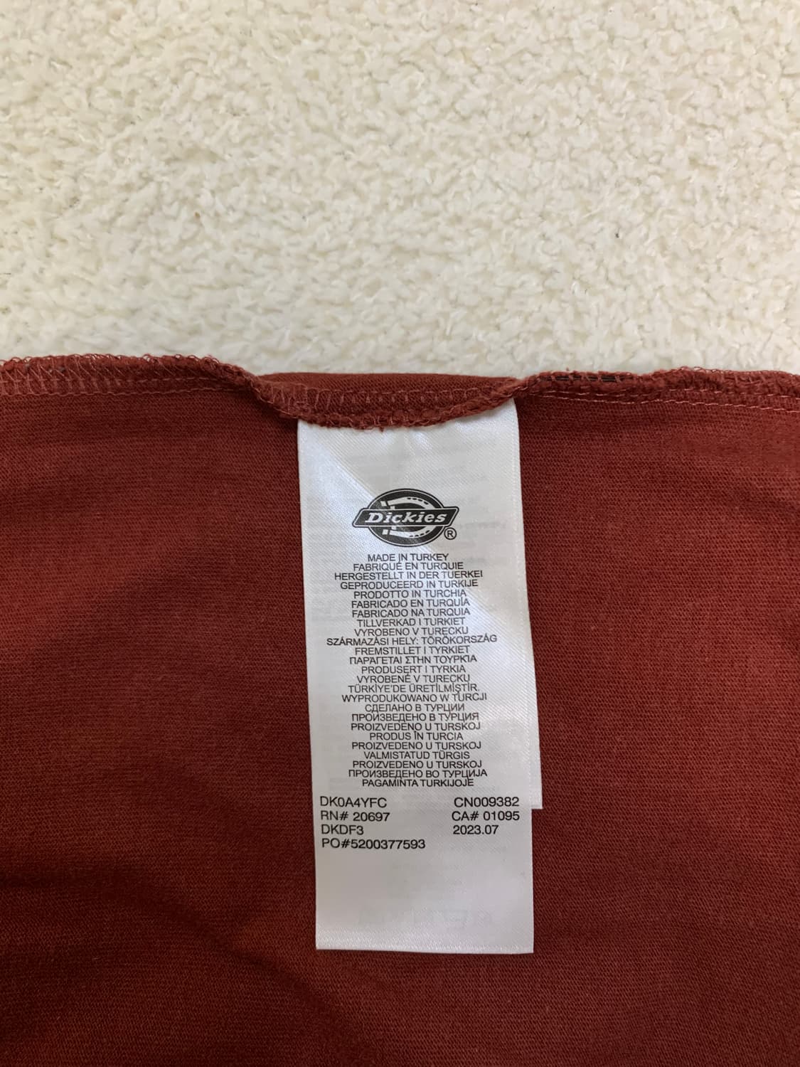 DICKIES T-shirt 상품이미지3