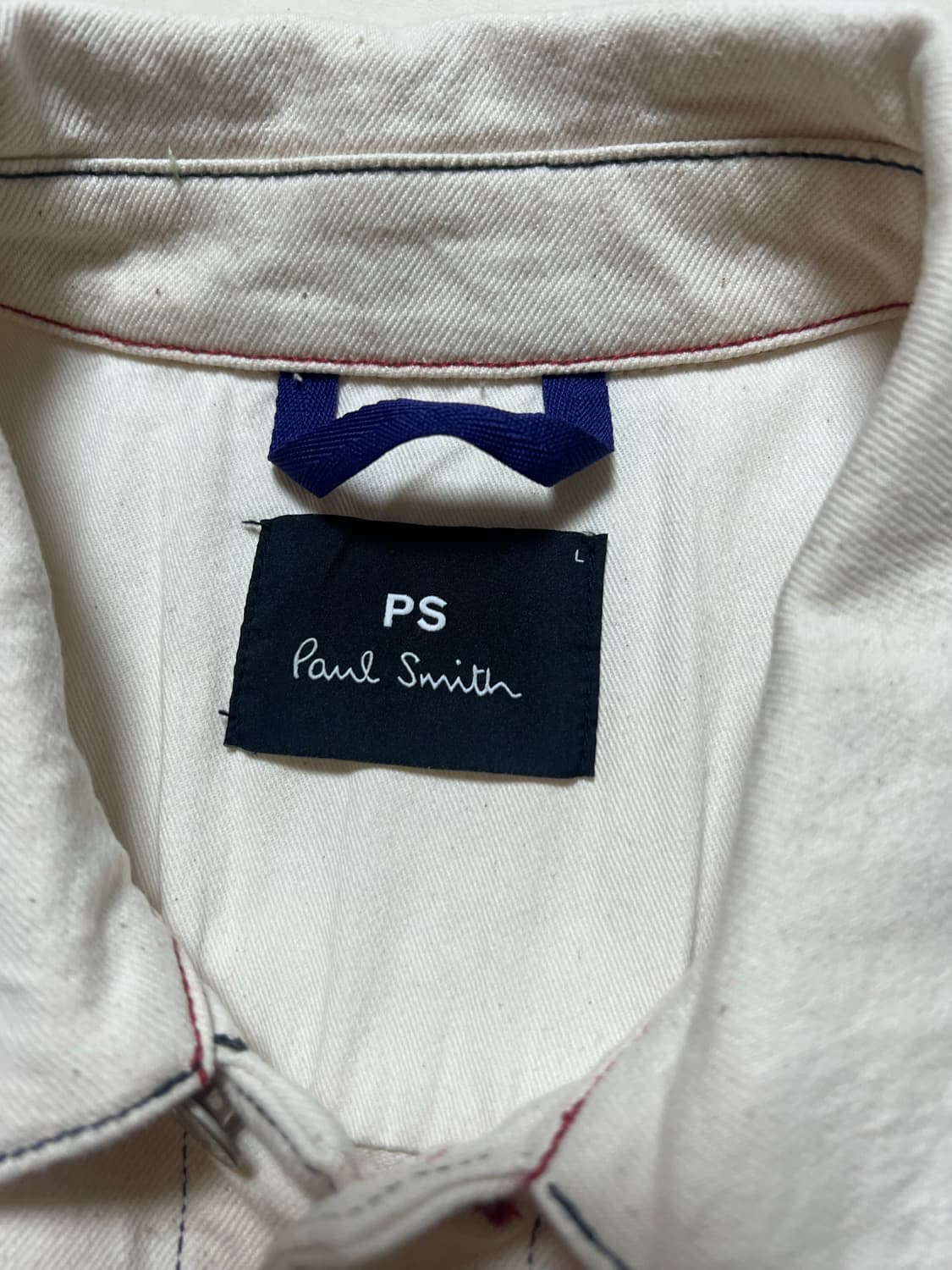 (L) 폴스미스 PS by Paul Smith 데님 트러커 재킷 상품이미지3