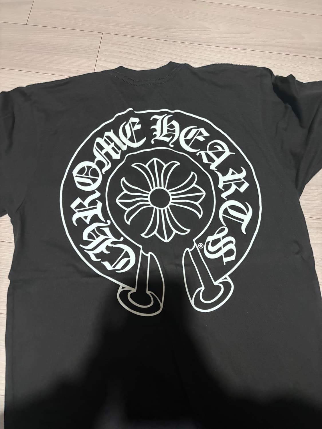 크롬하츠 홀스슈 포켓 반팔 블랙 s 상품이미지3