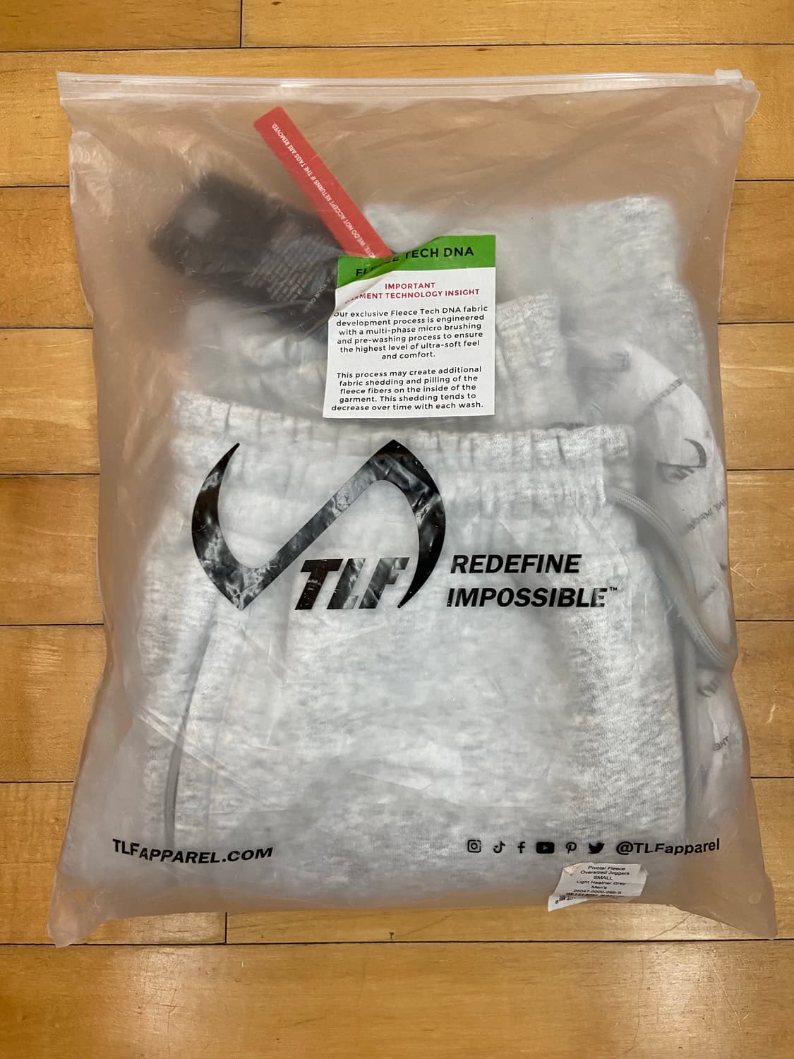 TLF 오버사이즈 조거 S 상품이미지4