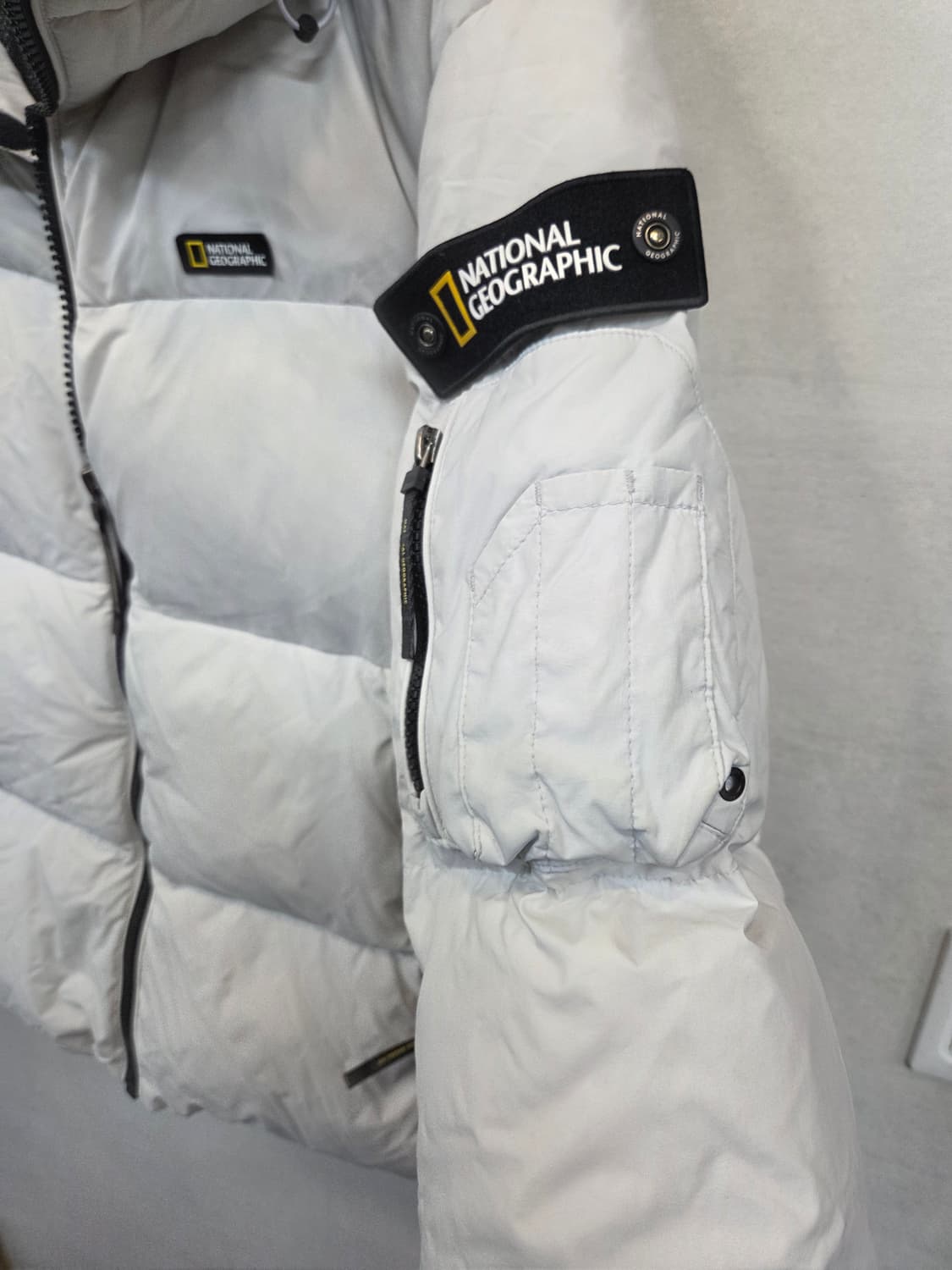 내셔널지오그래픽 푸퍼 구스다운 후드패딩 L 상품이미지4