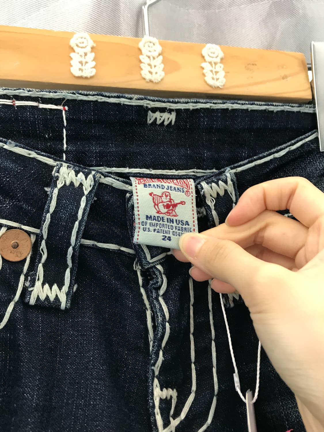 True Religion stitch denim pants 상품이미지7