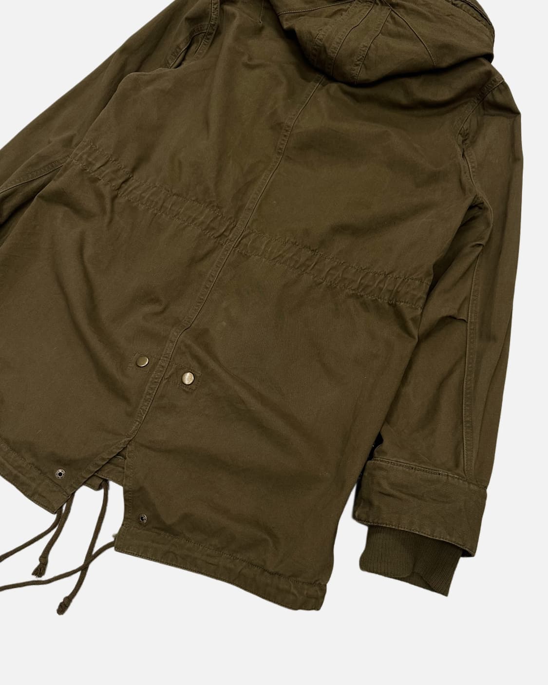 brown hood field parka 상품이미지5
