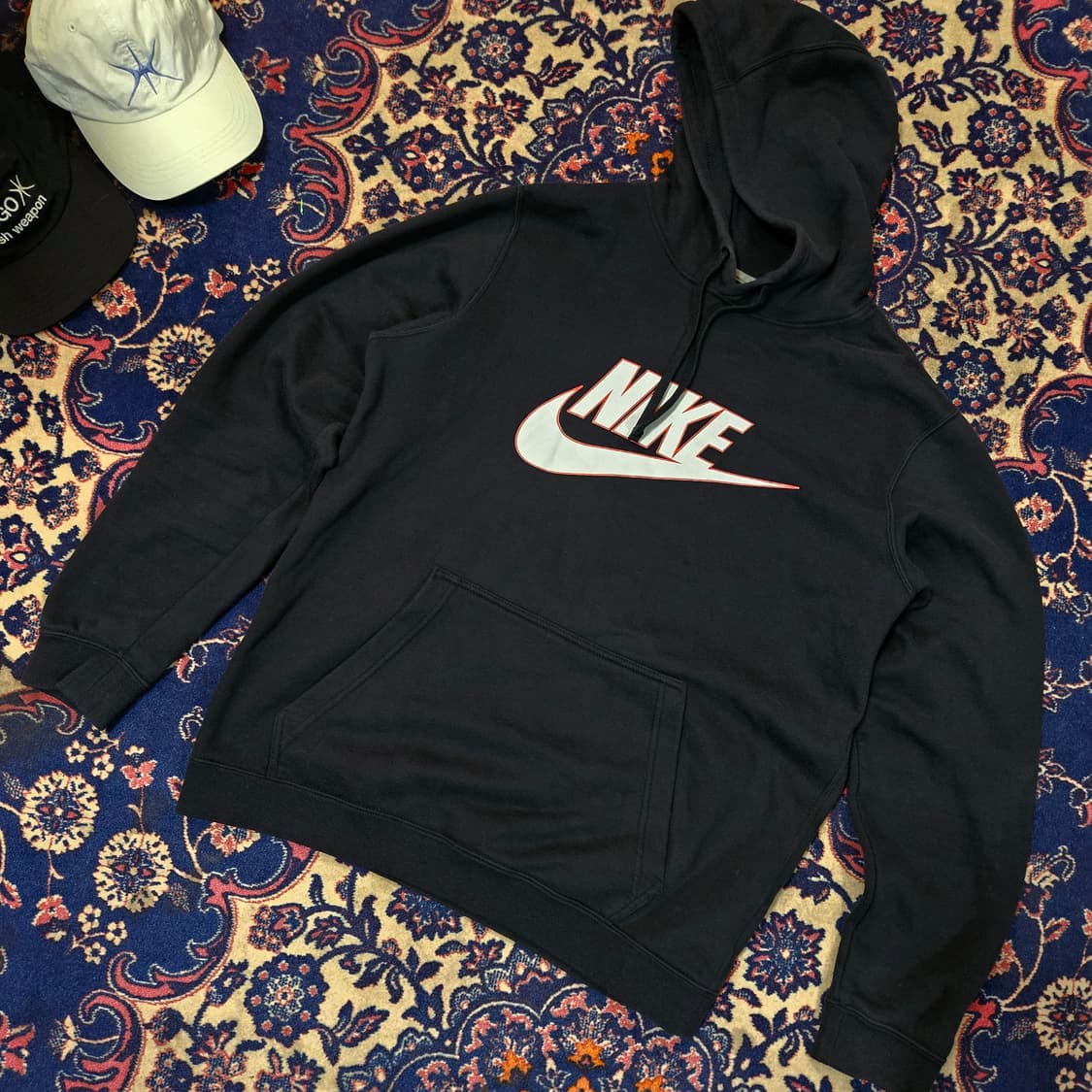 나이키(Nike) 센터 빅 스우시 기모 후드티셔츠 L size 상품이미지1