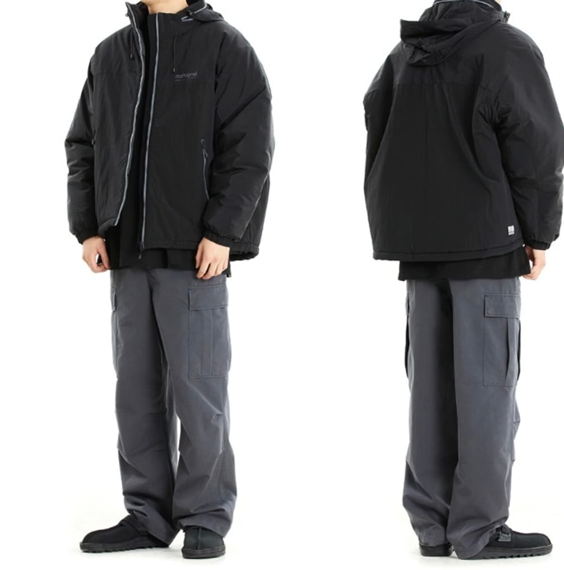 마하그리드 신슐레이트 레벨 7 파카 블랙 패딩 L 상품이미지4