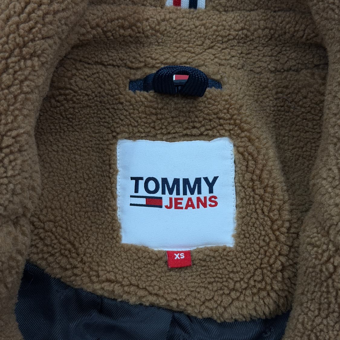 타미진스 화사 테디 플리스 후리스 롱코트 자켓 브라운 XS 상품이미지6