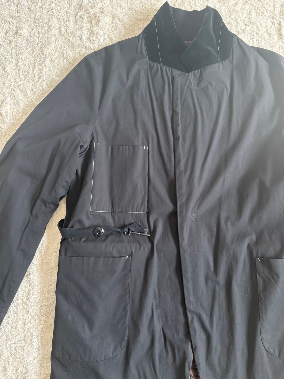 Sunsea reversible check coat 상품이미지5