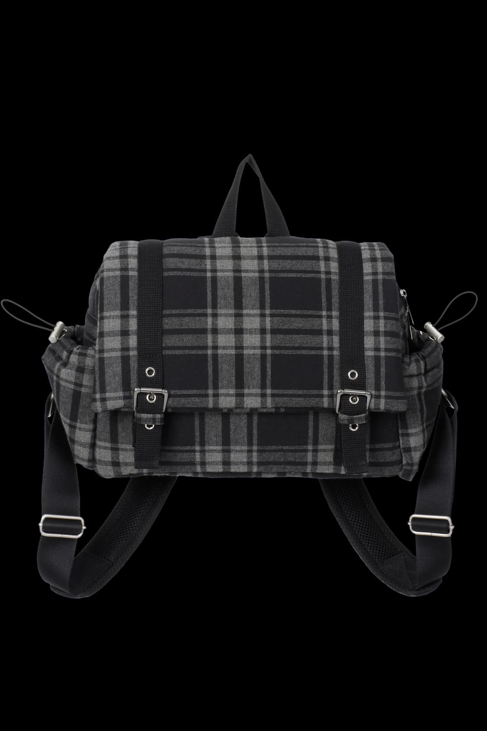 파히섬 NEMO CHECK BAG_BLACK  상품이미지1