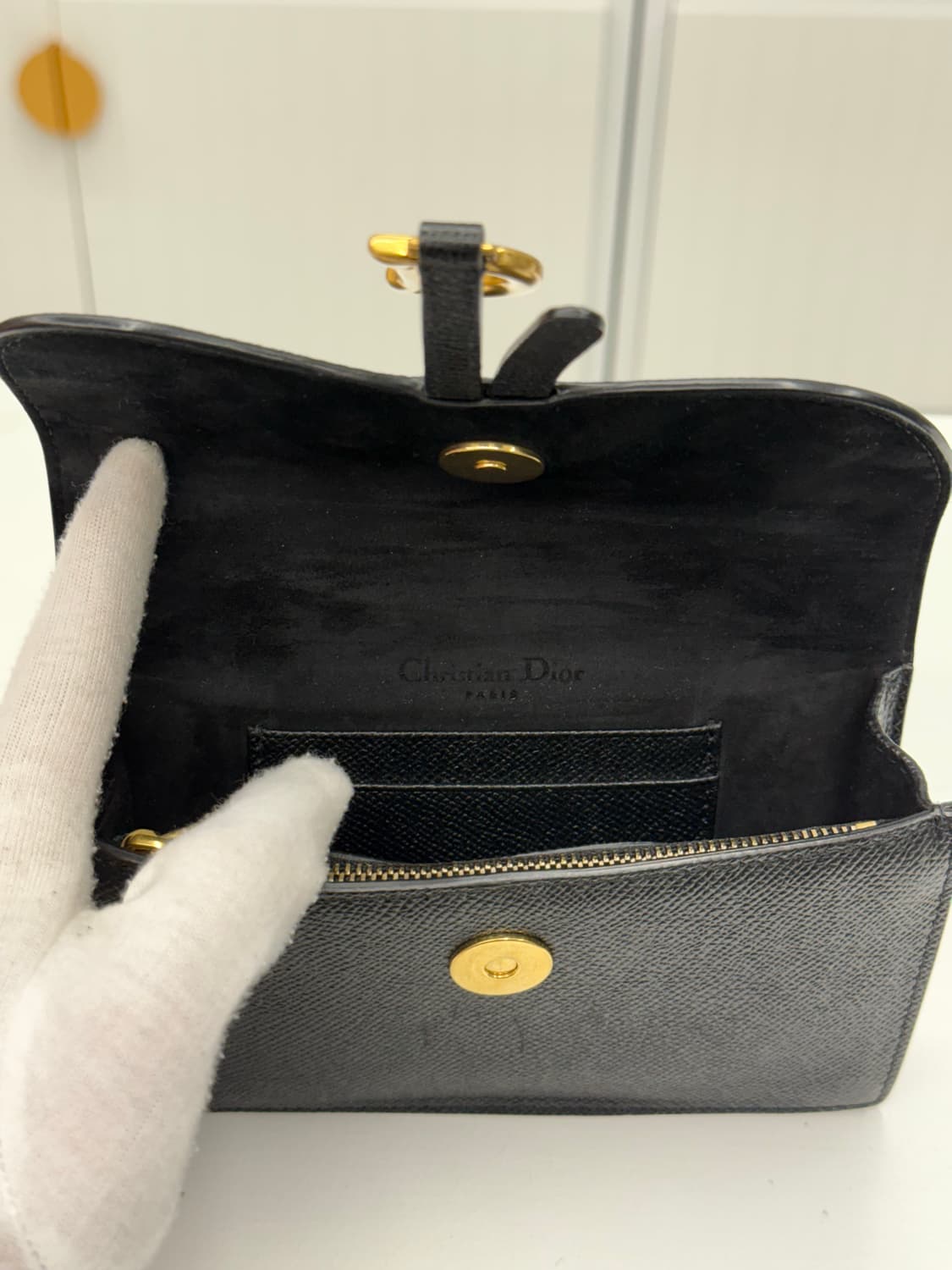 [OS] 디올 카프스킨 새들 벨트백 상품이미지6