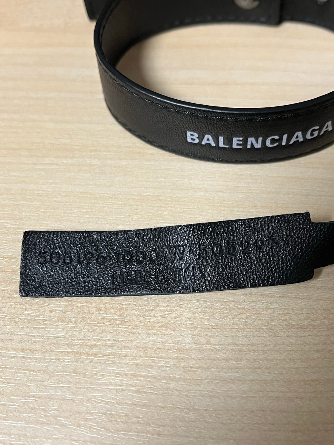 발렌시아가 레더 팔찌  상품이미지6