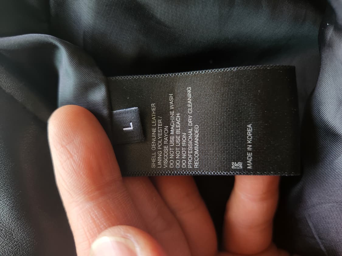 비바스튜디오 천연가죽 자켓 L 상품이미지3