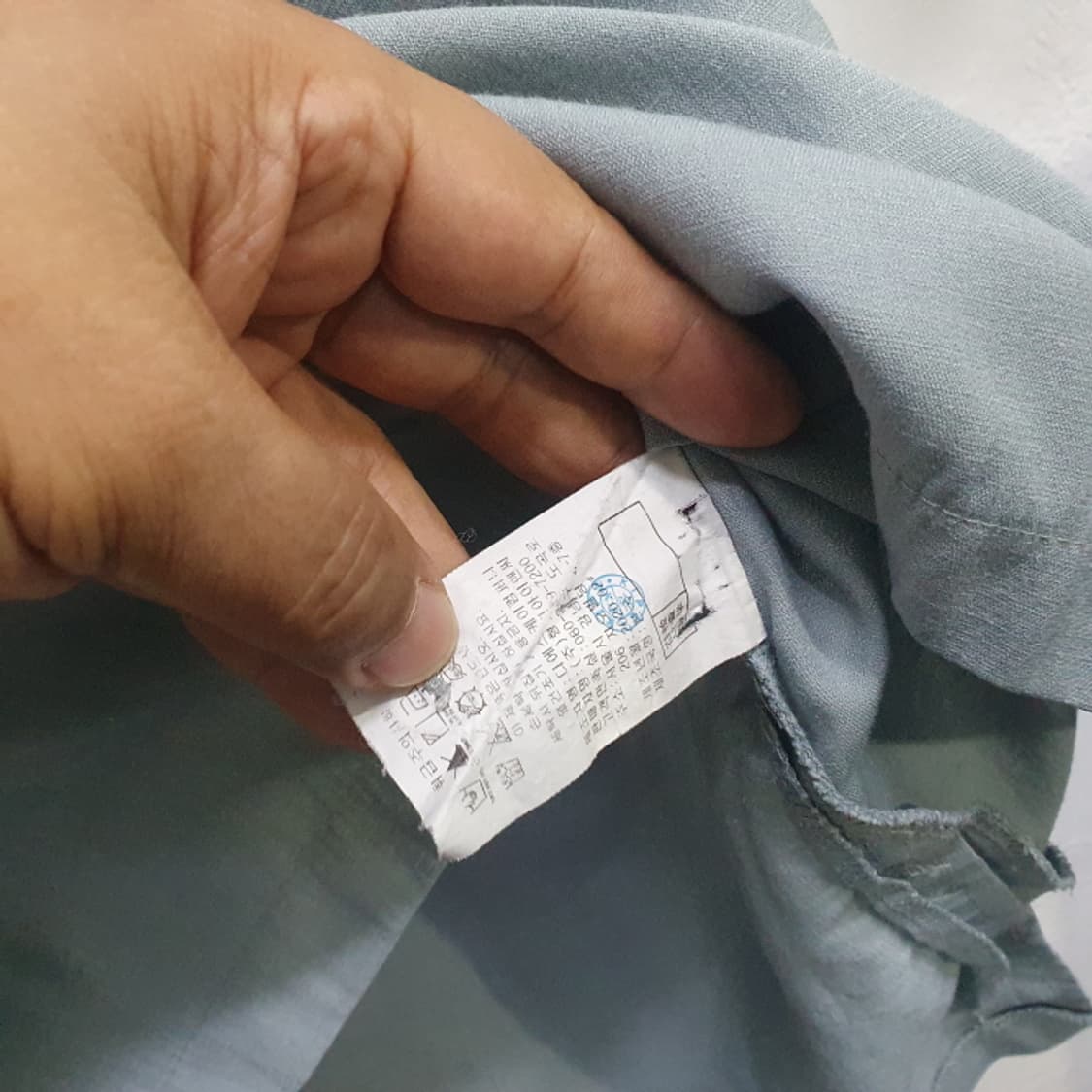 BON 린넨 반팔 오버핏 라운드티(95) 상품이미지5