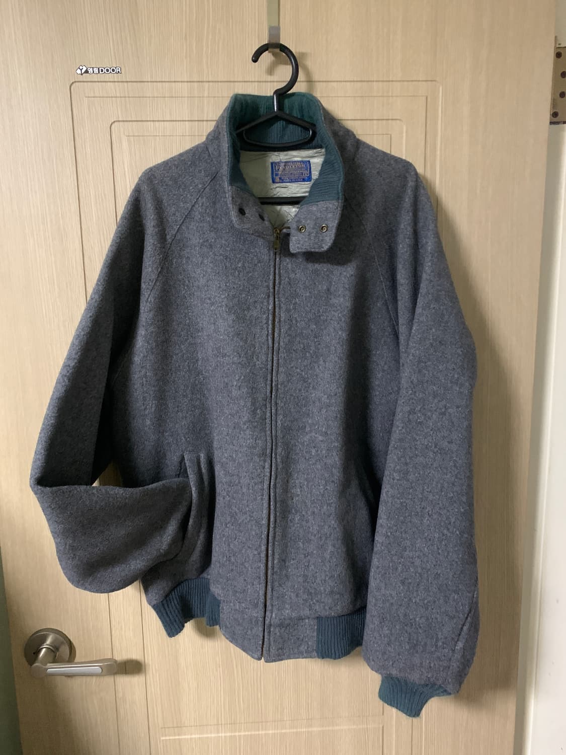 펜들턴 made usa 울 블루종 점퍼 자켓 L (데미지) 상품이미지1