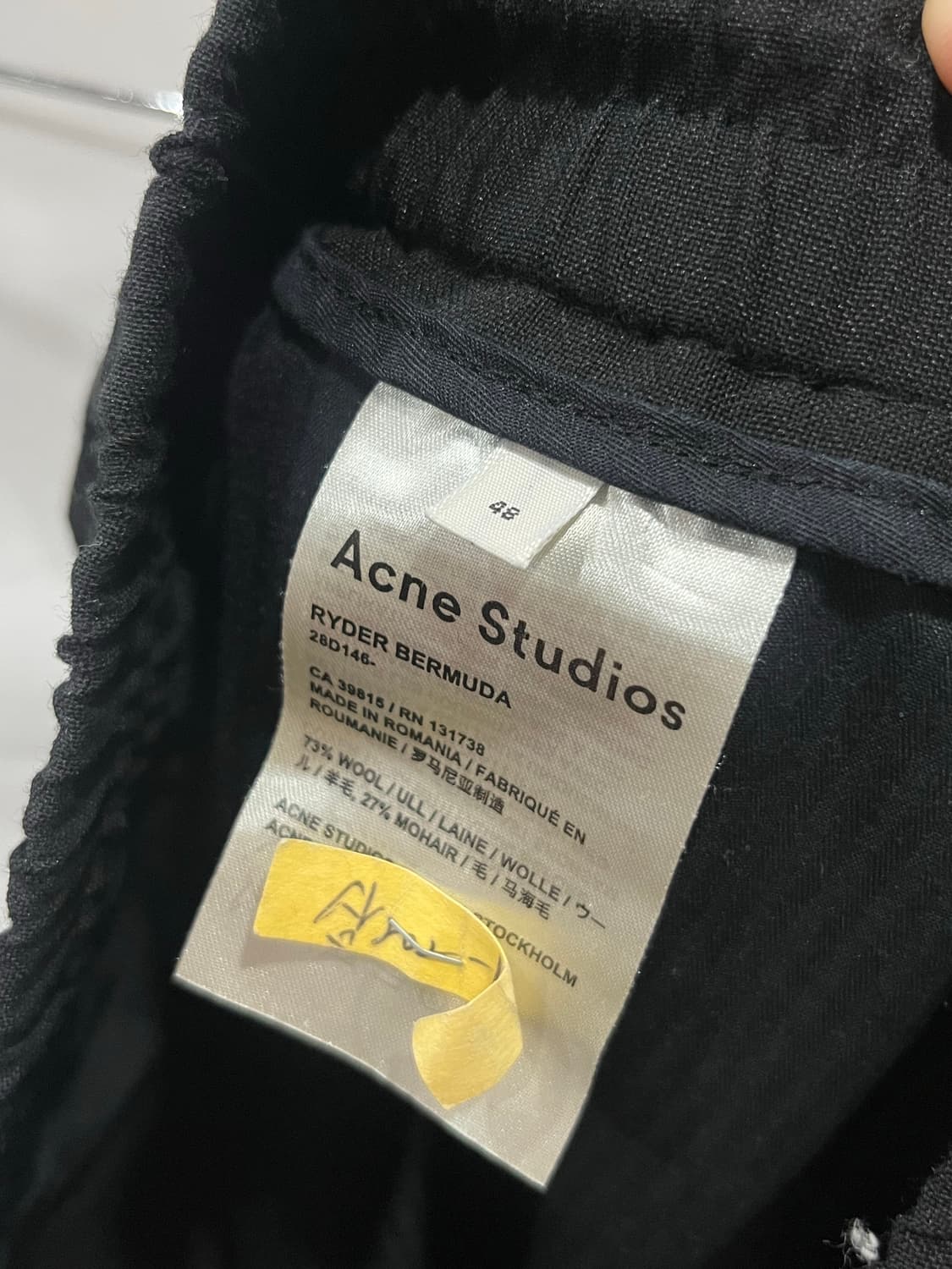 아크네 라이다 버뮤다 팬츠 48 상품이미지8