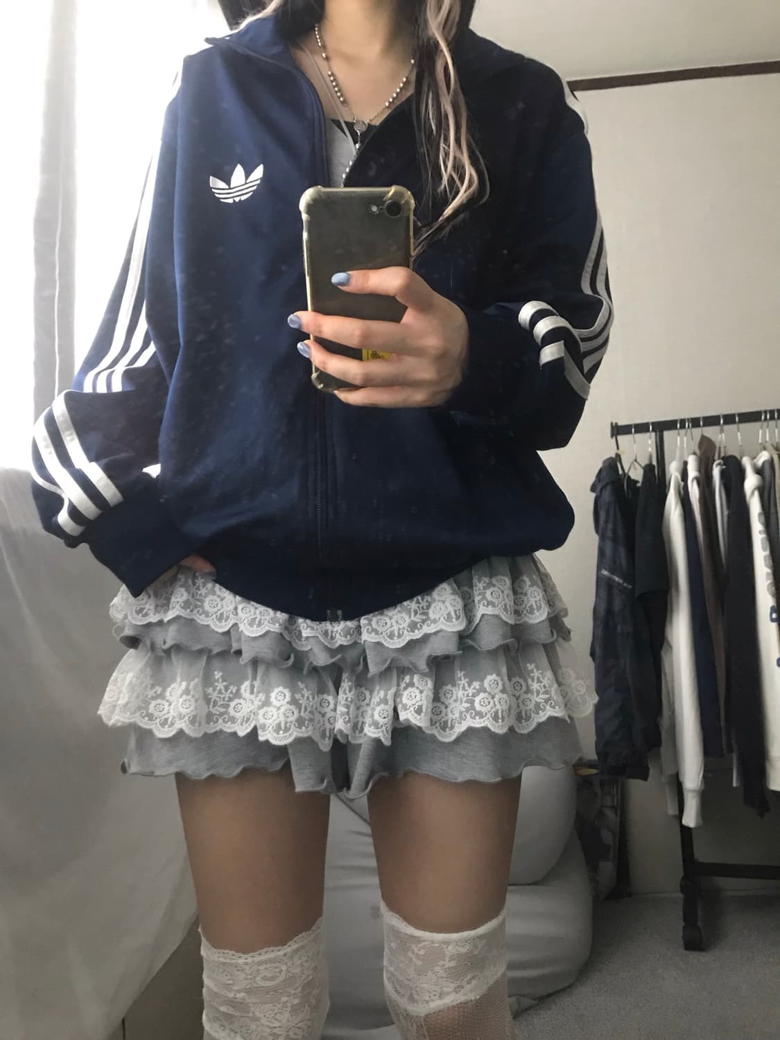 아디다스 네이비 구파이어버드 져지 상품이미지5