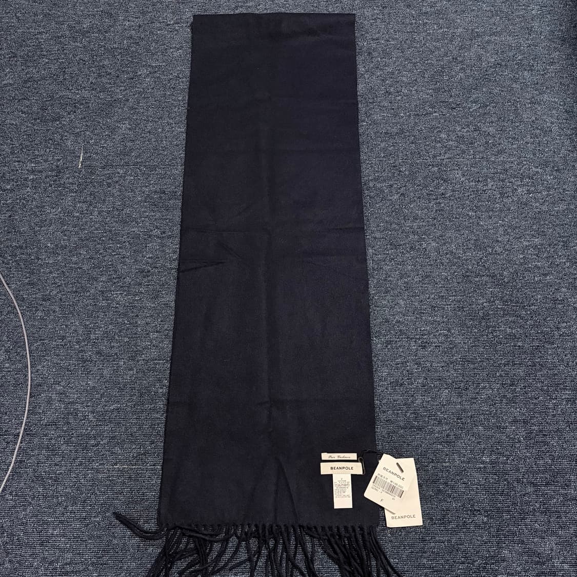 빈폴 네이비 캐시미어 머플러 새상품 상품이미지4