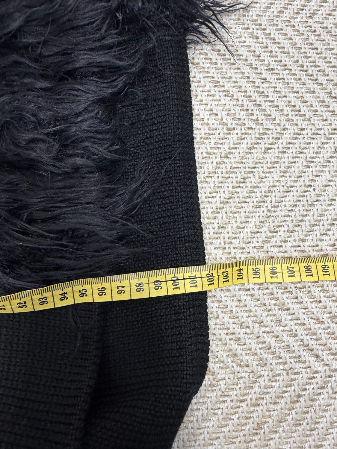 매장판정품) 막스마라 여성 롱 퍼 가디건 자켓 L 상품이미지10