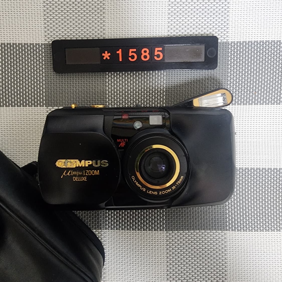 올림푸스 뮤 줌 디럭스 필름카메라 플래시고정안됨 상품이미지2