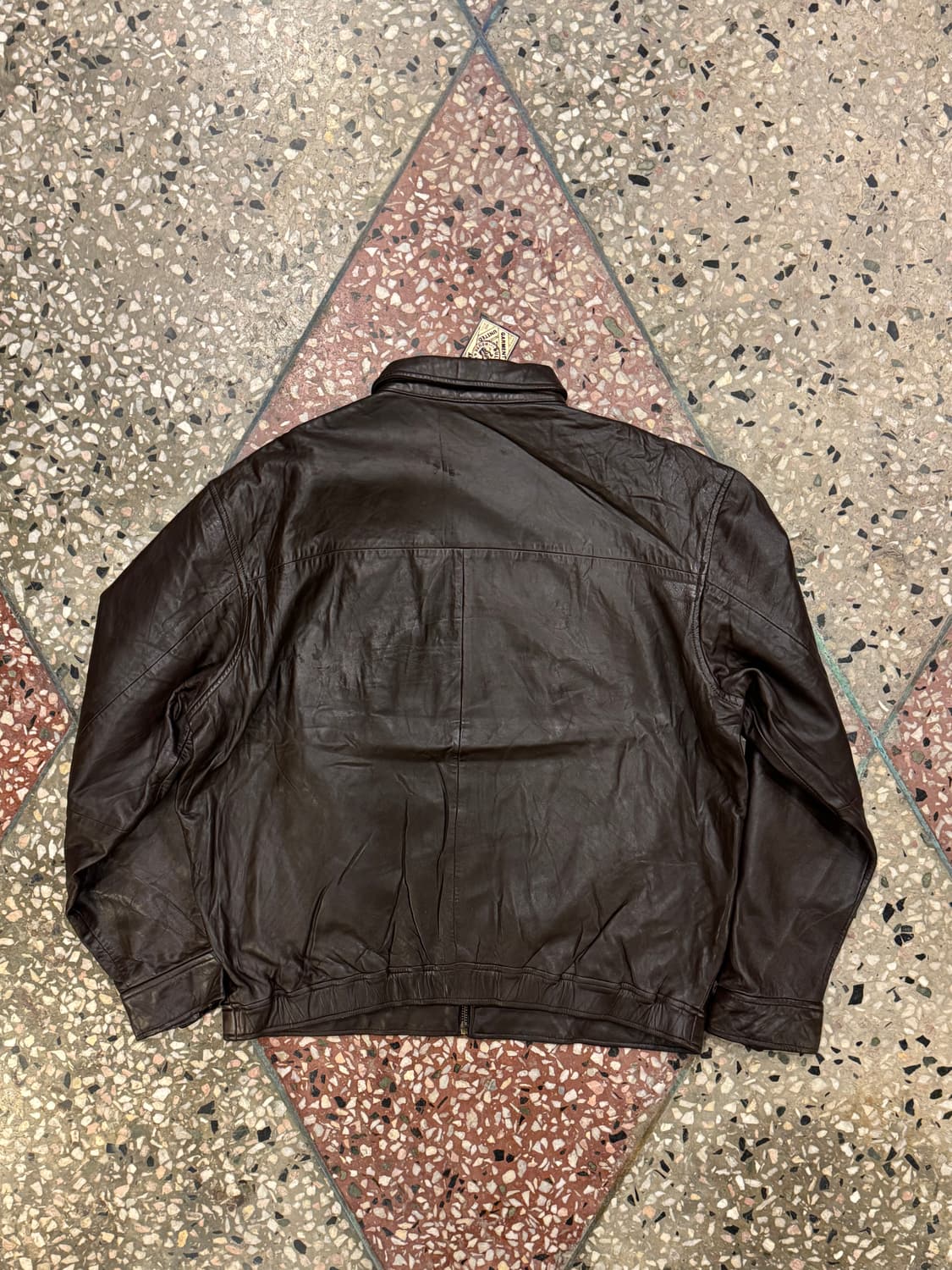 폴로 랄프로렌 맥스웰 레더 자켓 (XL) 상품이미지4