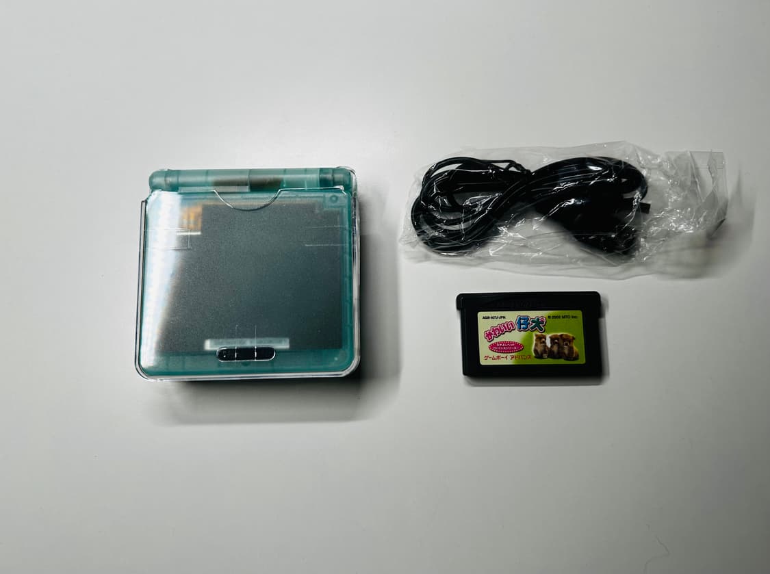 닌텐도 GBA SP 게임보이 어드밴스 SP 야광 + 서비스 알팩 판매 상품이미지1