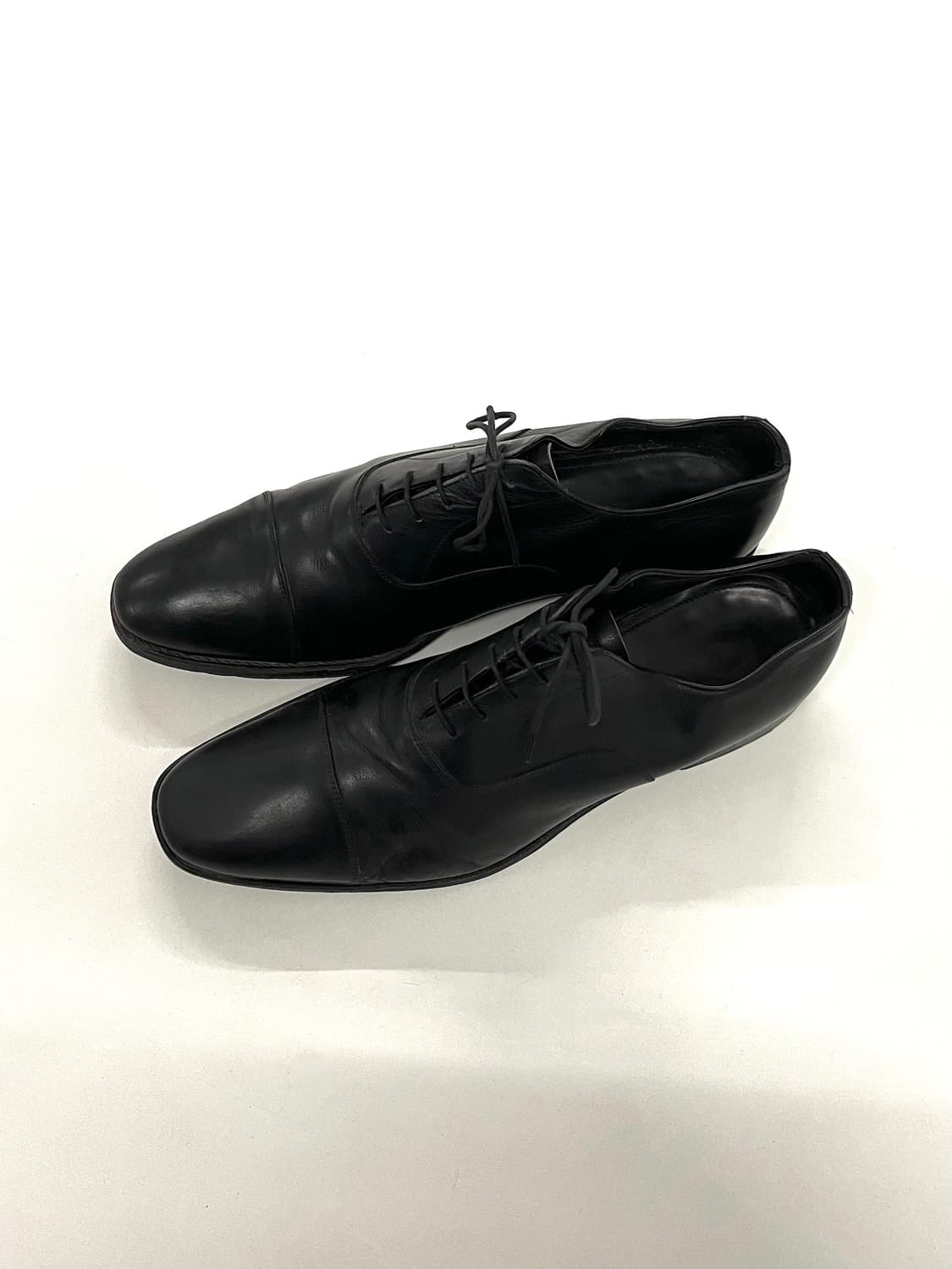 프라다 레더 더비슈즈 상품이미지4