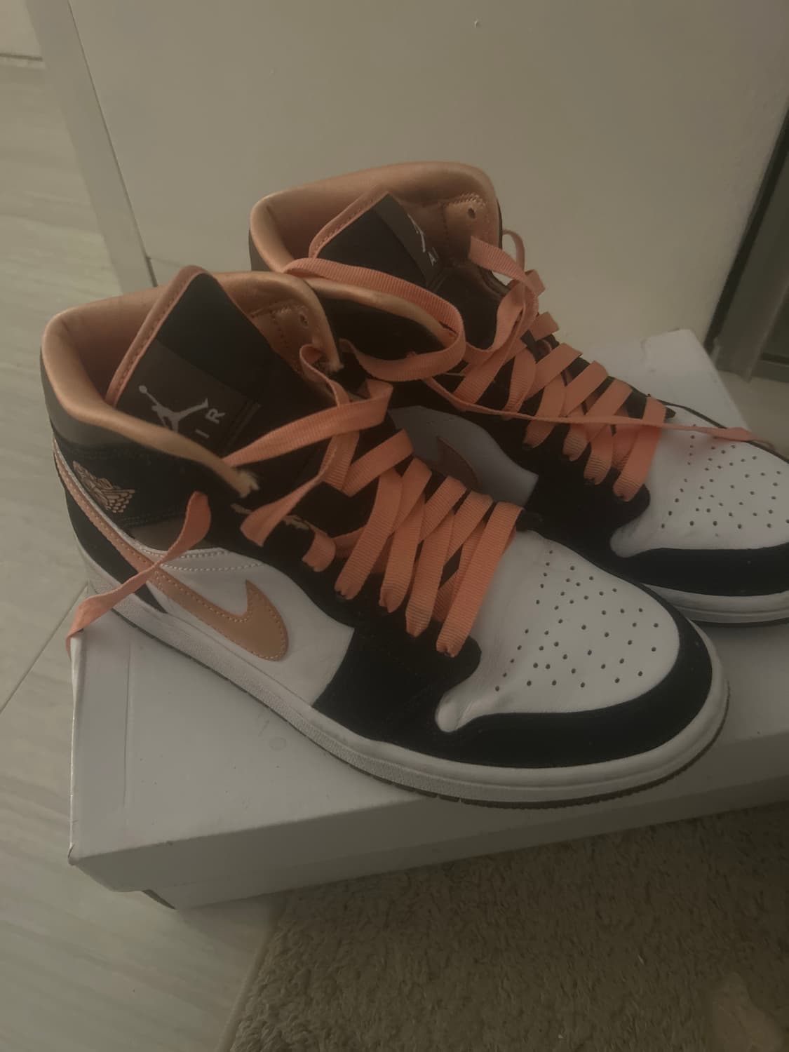 나이키 조던 미드 핑크브라운 상품이미지1