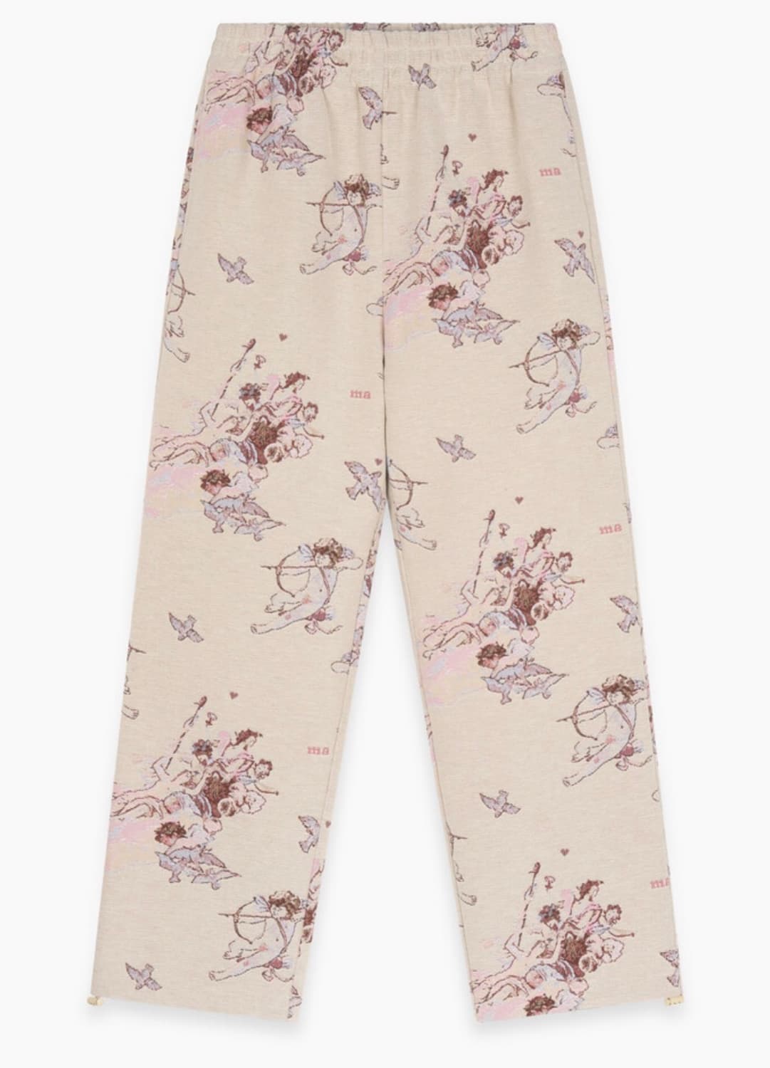 [미착] 마블링 엔젤 자카드 팬츠 상품이미지1