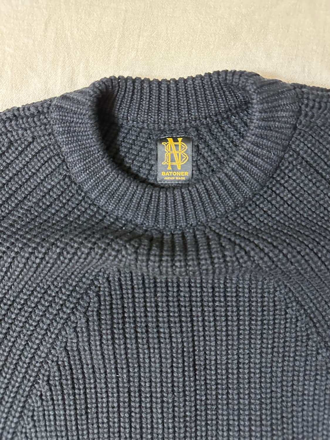 [2] 바토너 시그니처 크루넥 니트 상품이미지2