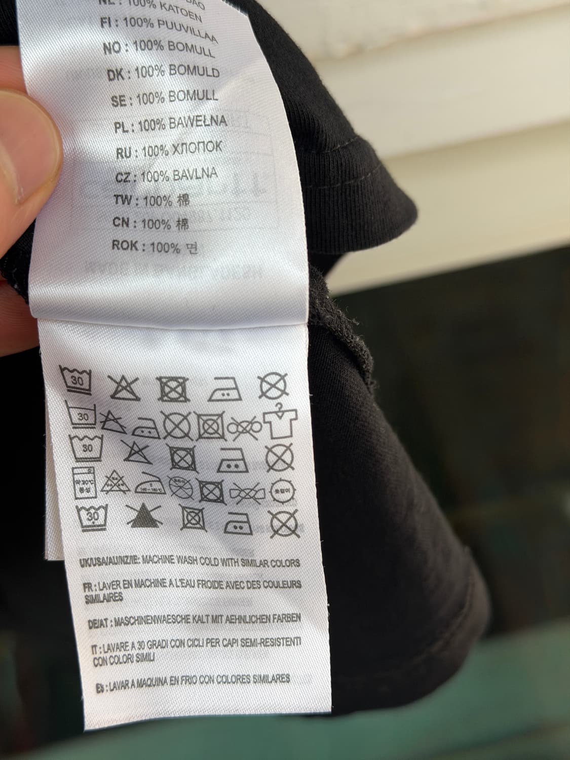 Carhartt 칼하트 블랙 반팔티 S 상품이미지5