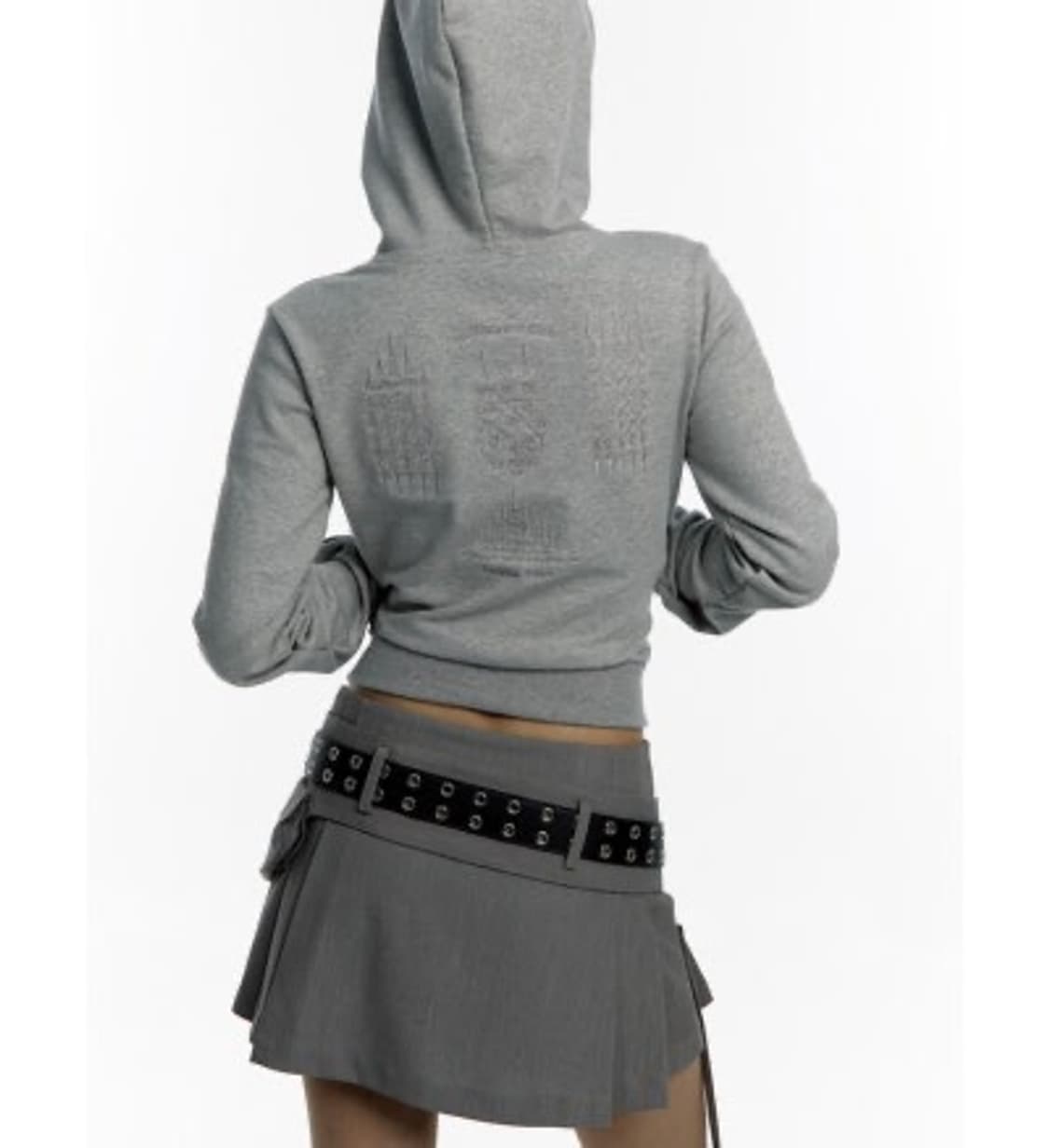 카시코 얀트라 후드집업 그레이 상품이미지2