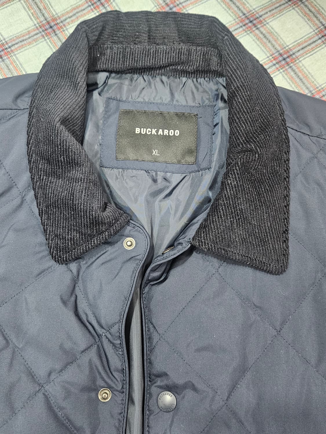 버커루 오리털 다이아몬드 퀄팅 자켓 XL(105) 상품이미지2