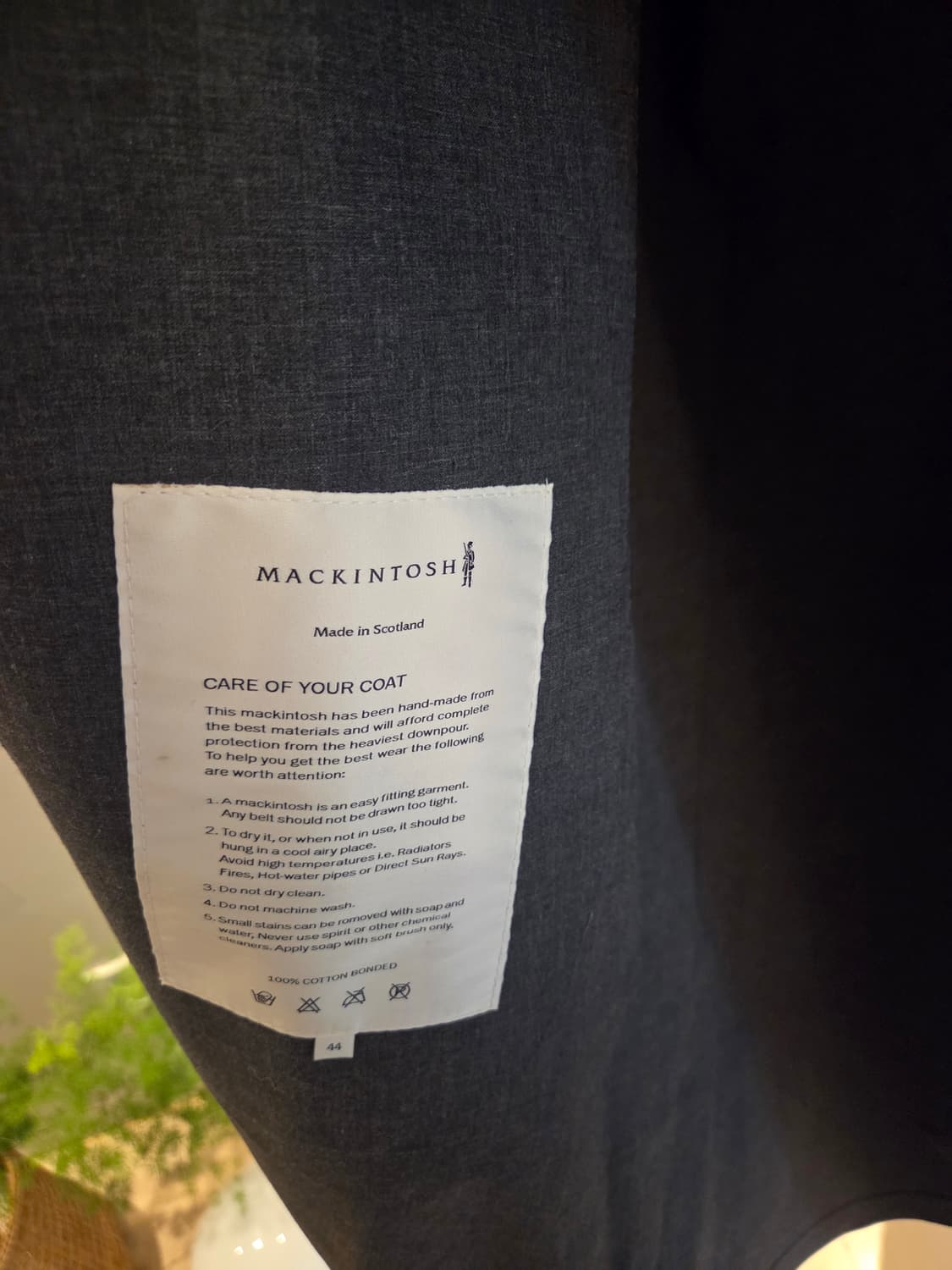 매킨토시 레인코트 상품이미지2