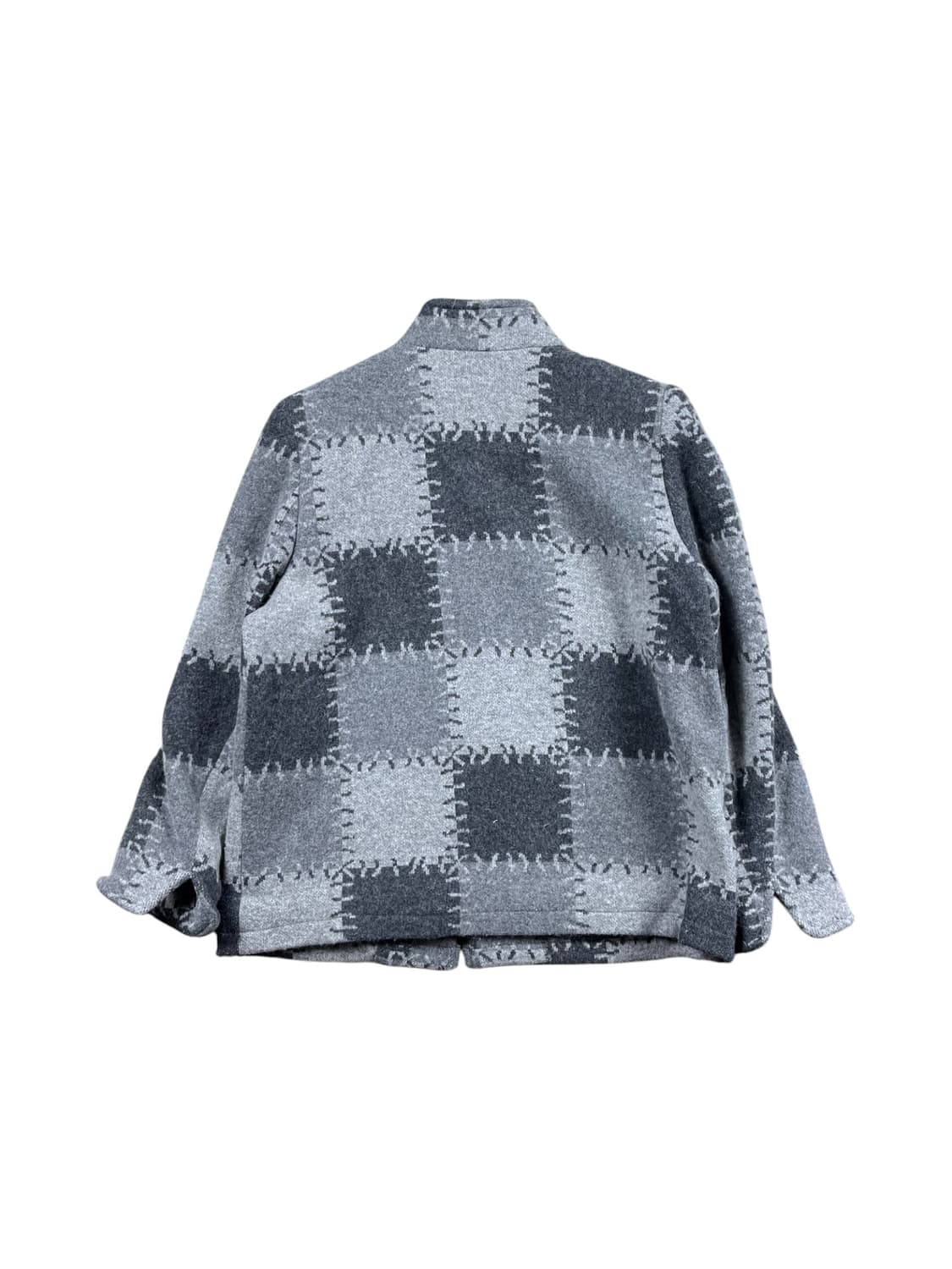 Vintage (maede in japan) 울 혼방 하이넥 자켓  상품이미지4