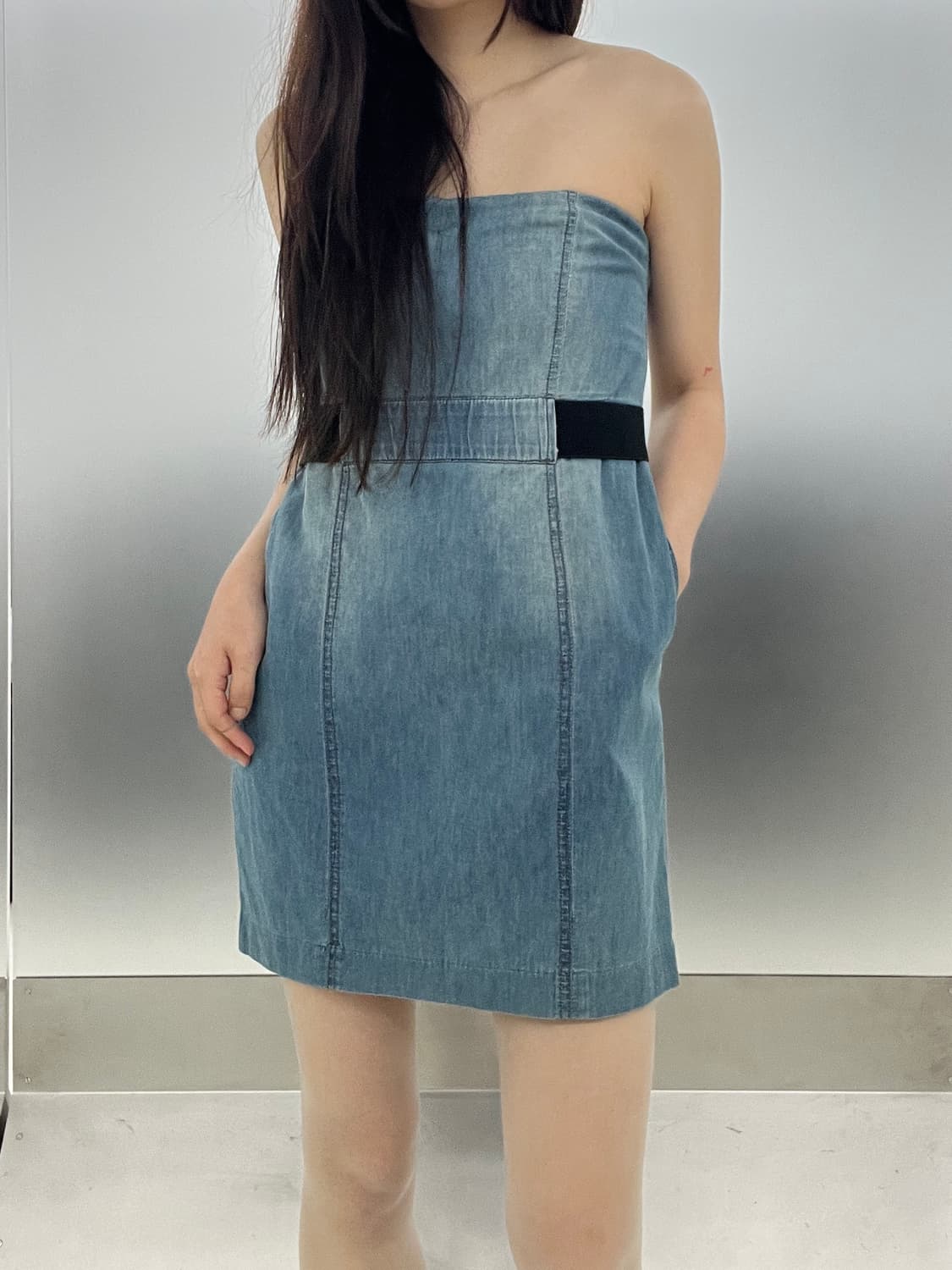 Diesel denim dress 상품이미지2