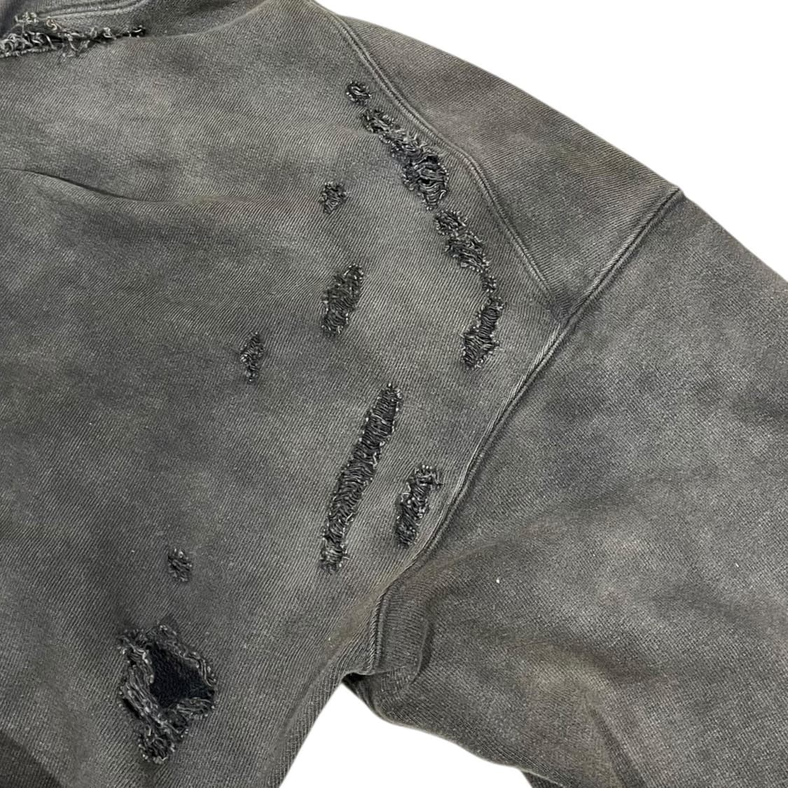 ANCELLM 24AW AGING CRASH HOODIE 상품이미지5