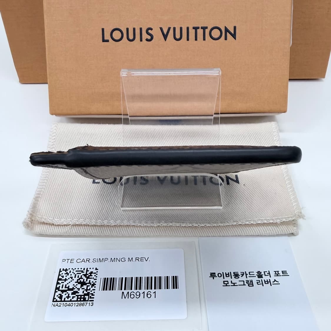 [S+급/OS] 루이비통 모노그램 리버스 여성 카드지갑 상품이미지5