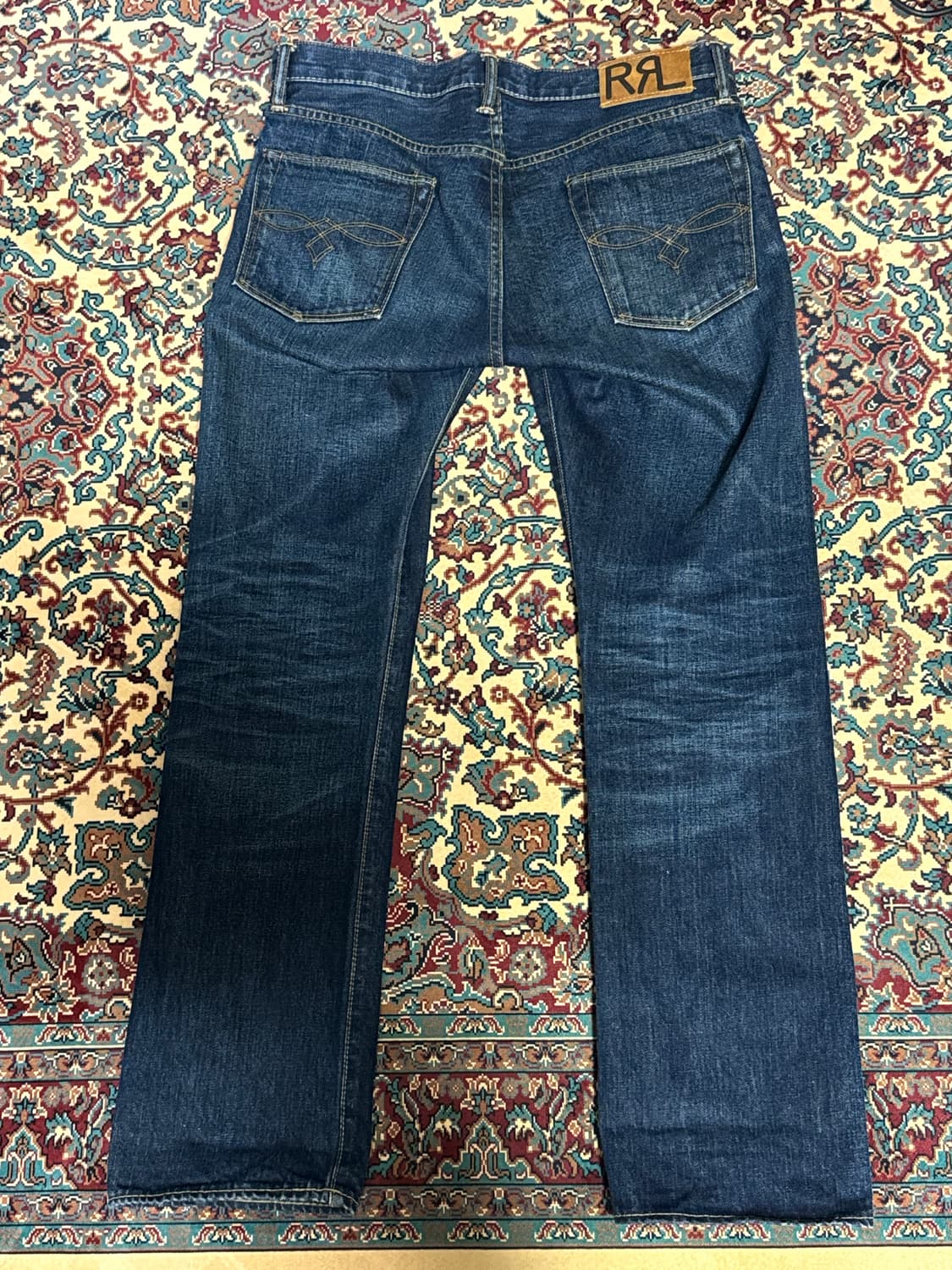 더블알엘 로우스트레이트 셀비지 데님팬츠 (30x30) 상품이미지3