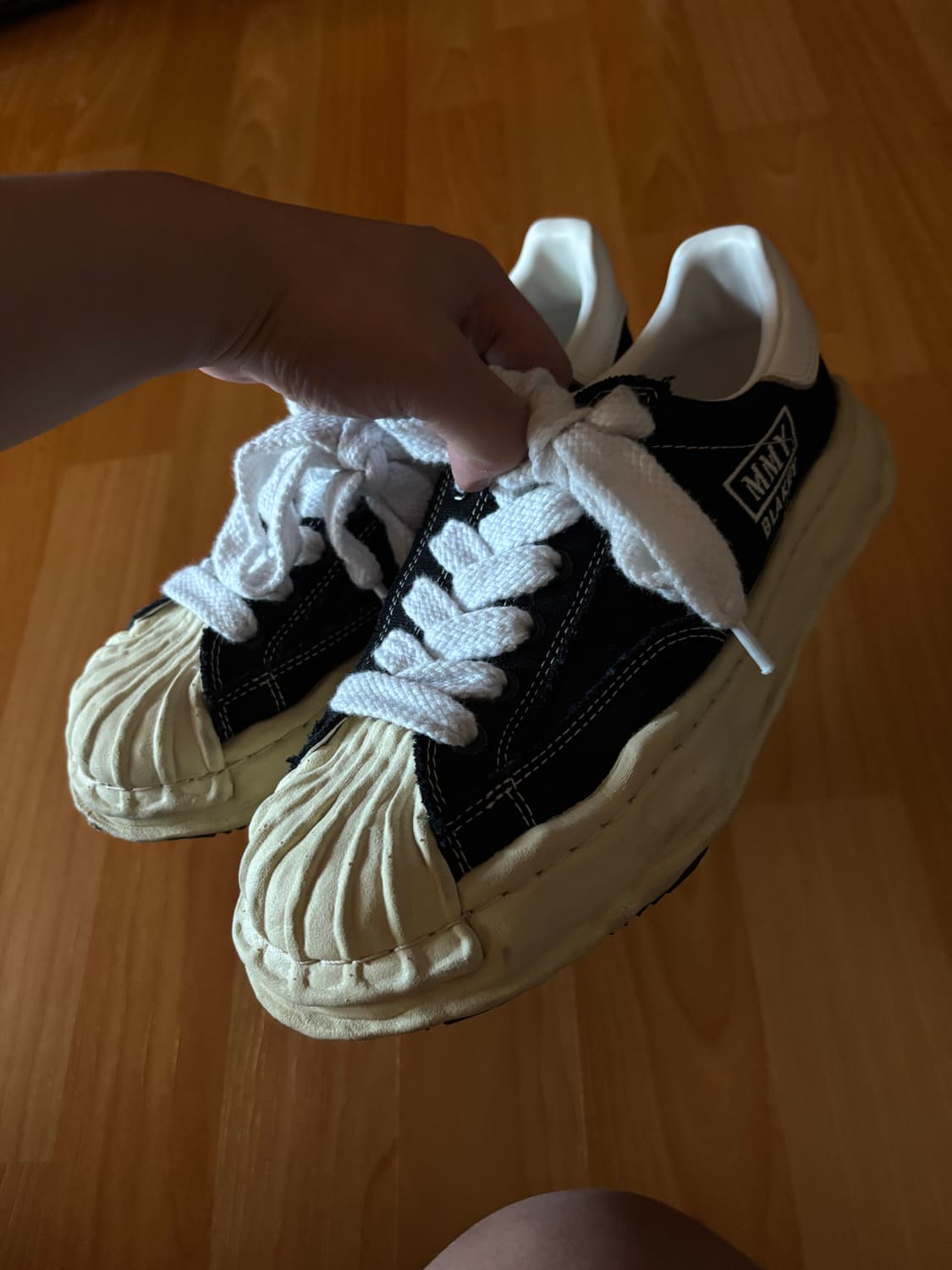 메종미하라 야스히로 블레니키 스니커즈 블랙 40 상품이미지1