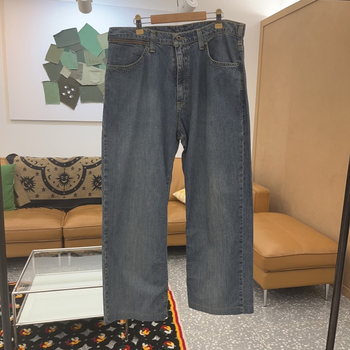 폴로 랄프로렌 올드스쿨 빈티지무드 워싱 데님팬츠 32인치 C07234 상품이미지3