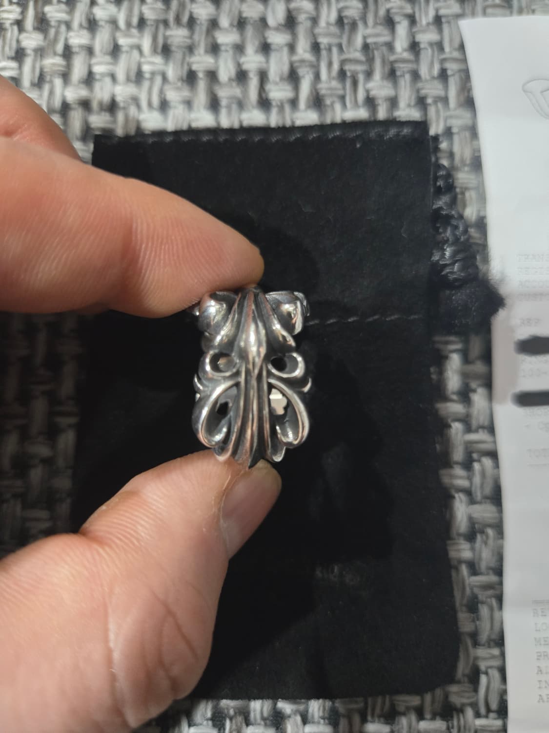 크롬하츠 더블플로랄링  상품이미지3