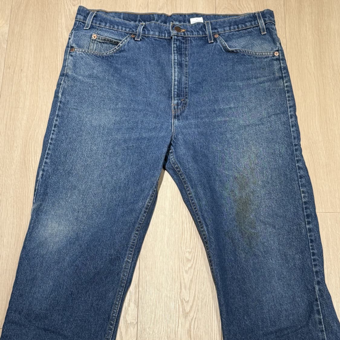 리바이스 505 80s USA 오렌지탭 빈티지 데님 스트레이트 청바지 상품이미지4