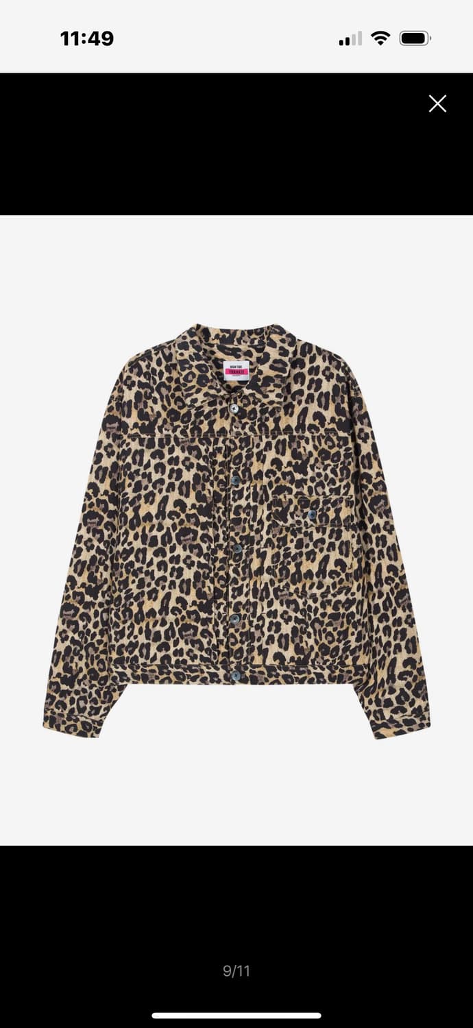 하이타이드 프랭키 레오파드 자켓 (새상품) 상품이미지5