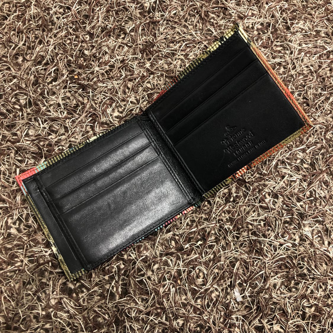 비비안웨스트우드 체크 반지갑 상품이미지5