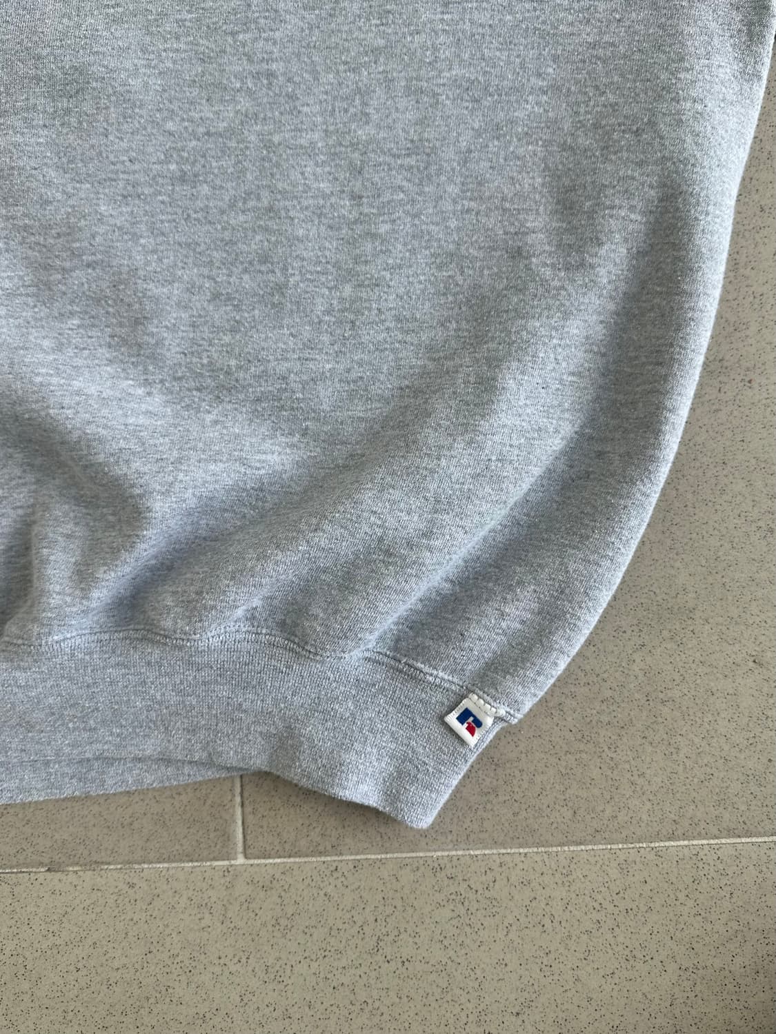 90s 빈티지 러셀 스웻셔츠 그레이 XXL USA 상품이미지6