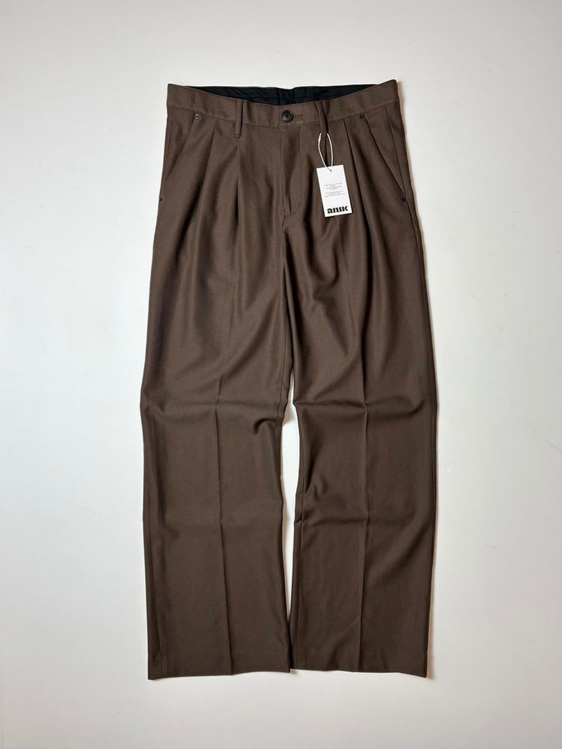 메종미네드 MAISON MINED 투턱 와이드 슬렉스 팬츠 PN9172 상품이미지1