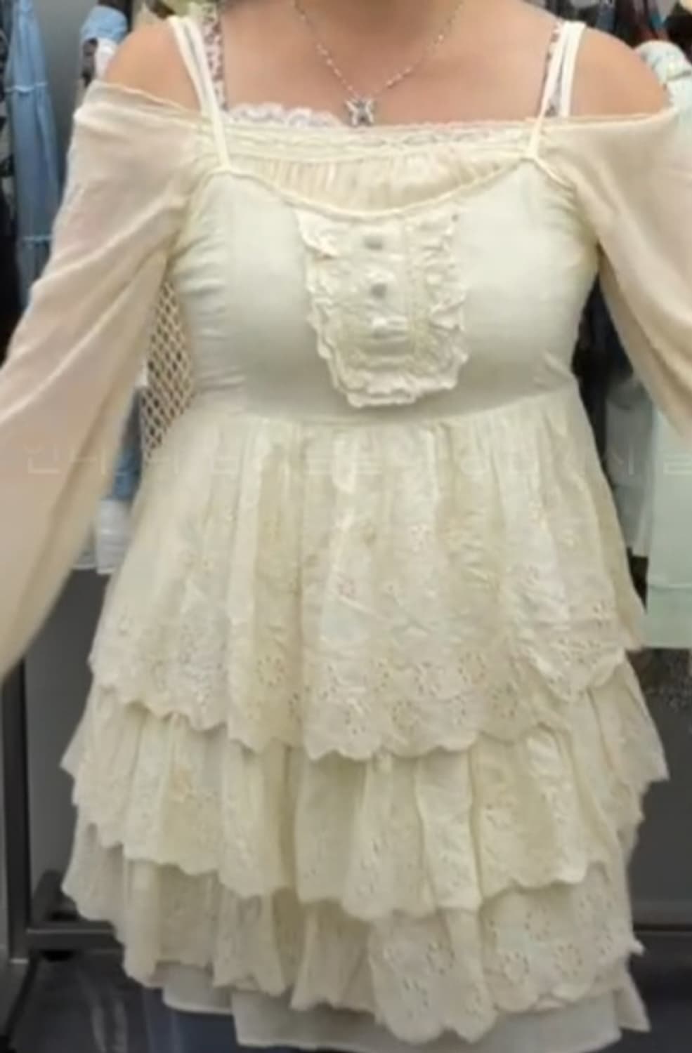 리즈리사 뷔스티에 원피스 상품이미지2