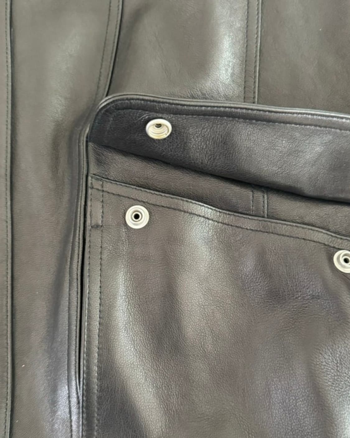 캐롤쇼페 대디레더자켓 누빔안감버전  상품이미지6